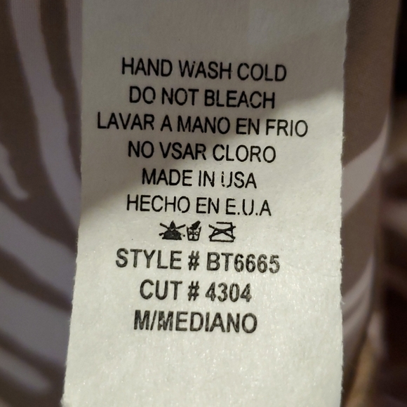 Taupe animal print Romper NWOT - Picture 5 of 5